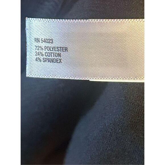 Gap Maternity Small Black Dress Cowl Neck Short Sleeve Nwt (4202) - Picture 3 of 4